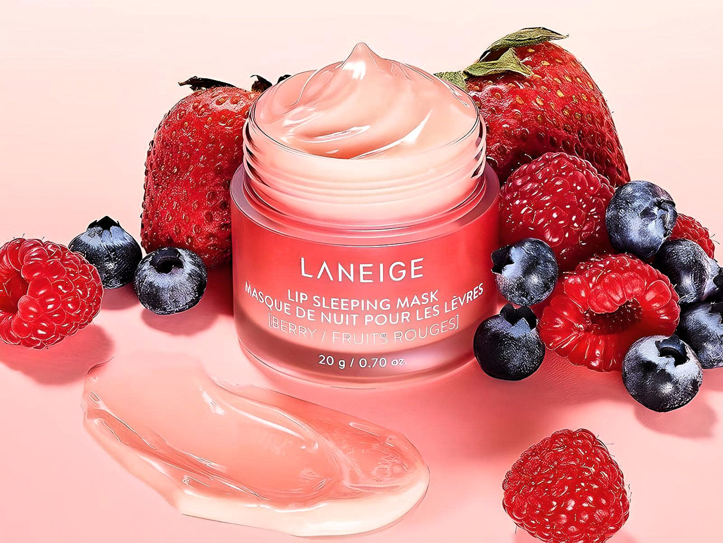 LANEIGE Maska na spaní na rty EX Berry (20g)