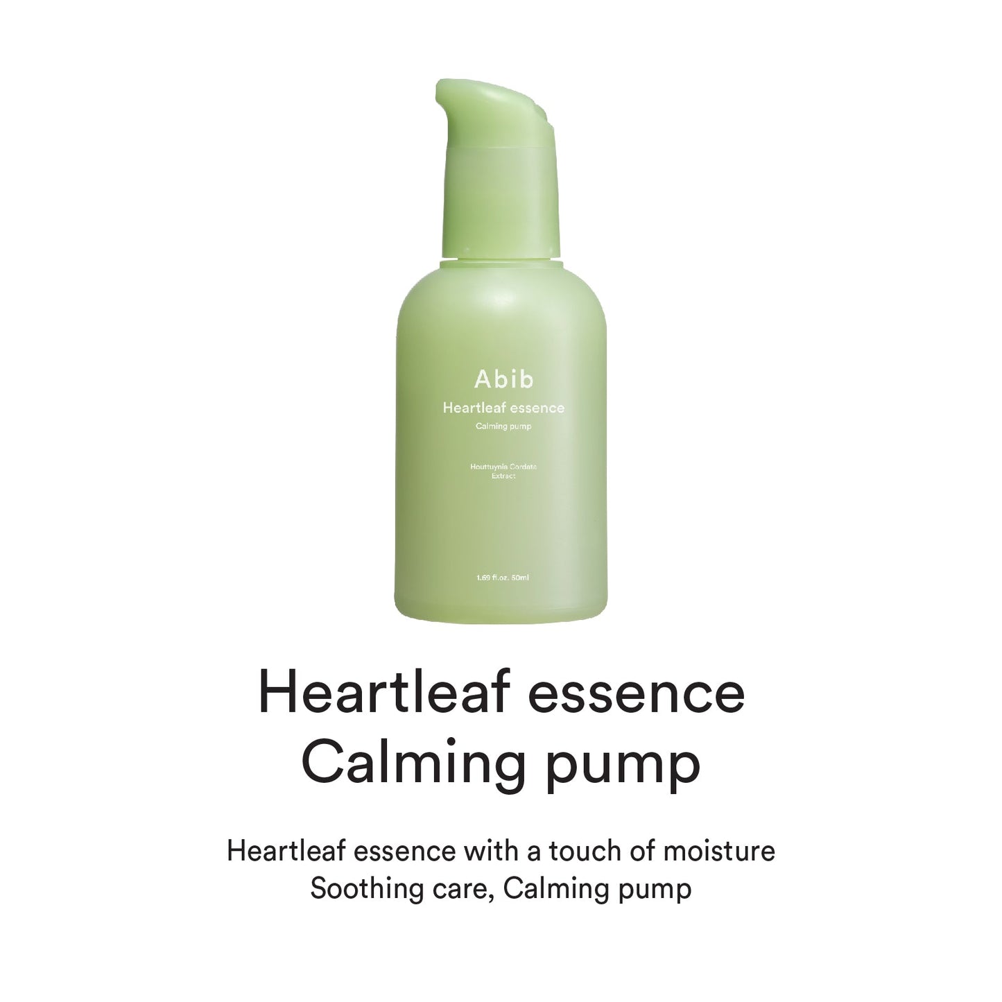 Abib Heartleaf Essence uklidňující pumpa (50 ml)