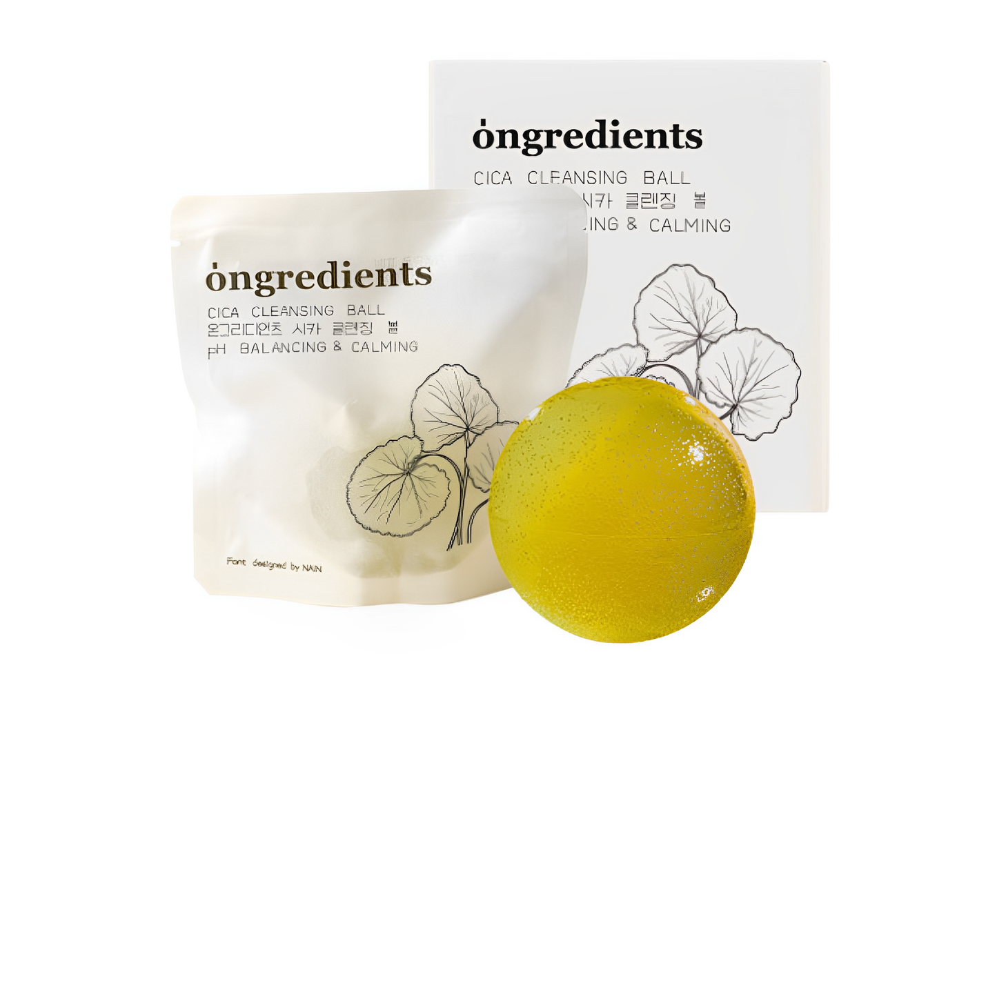 ONGREDIENTS Jeju Cica Cleansing Ball (1pc)