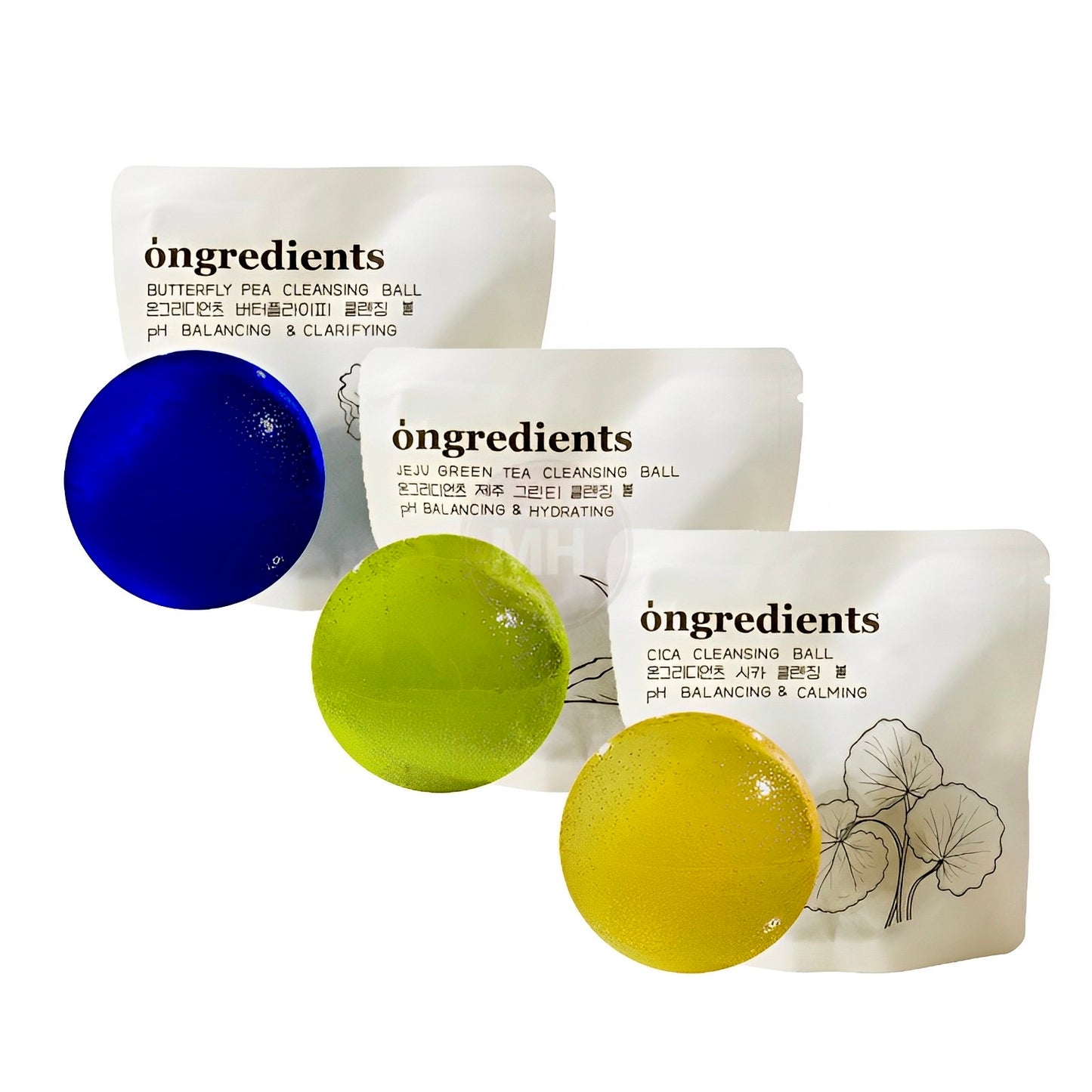 ONGREDIENTS Jeju Green Tea Cleansing Ball (1pc)