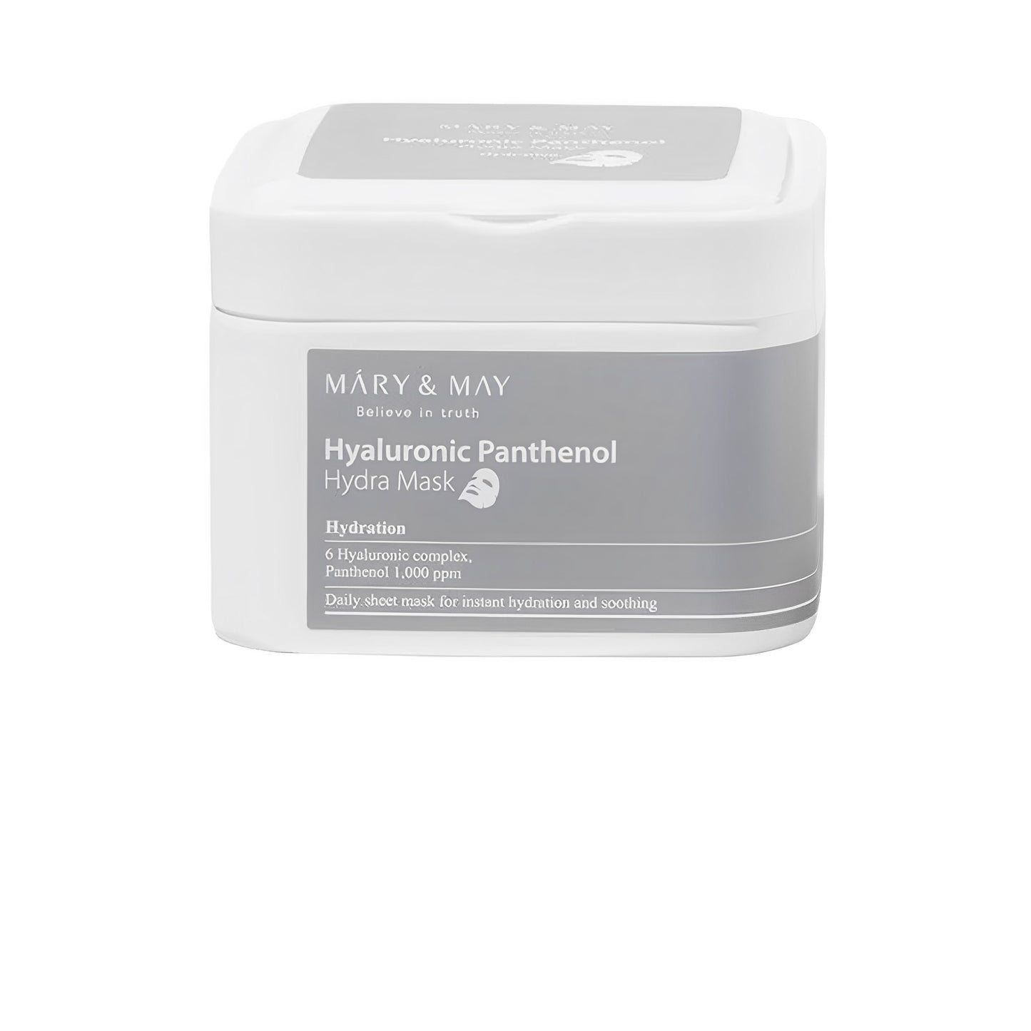 MARY & MAY Hyaluronic Panthenol Hydra Mask (30pcs)