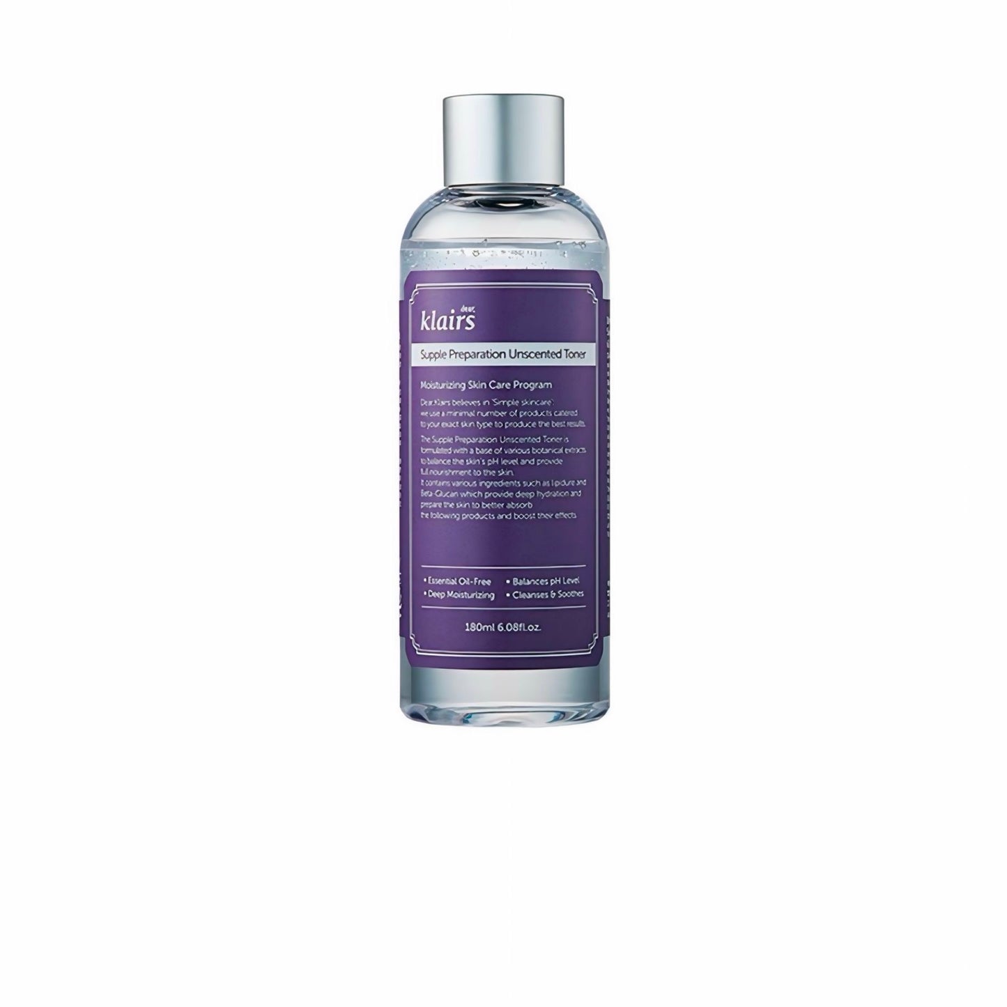 Dear, Klairs Supple Preparation Unscented Facial Toner (180ml)